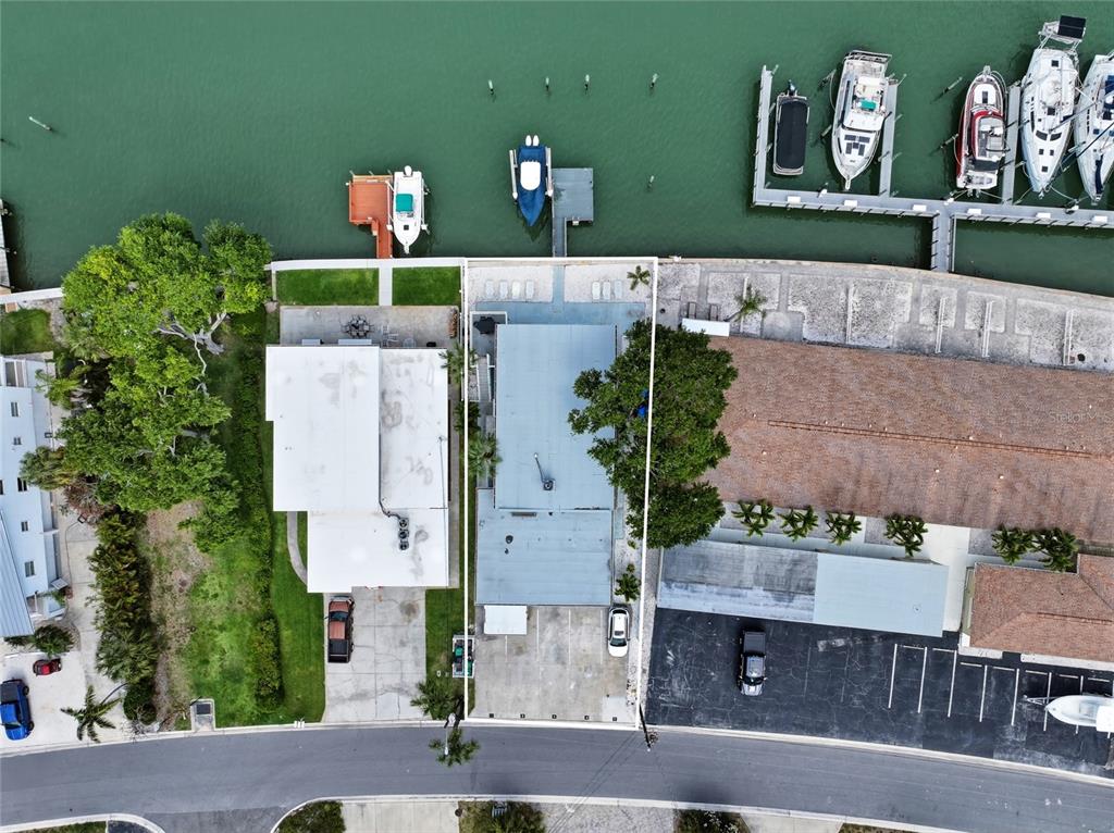2311 Bay Boulevard Indian Rocks Beach, FL 33785 - Photo 70 of 80 an aerial view of a house with a yard