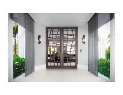 a kitchen with a table and chairs