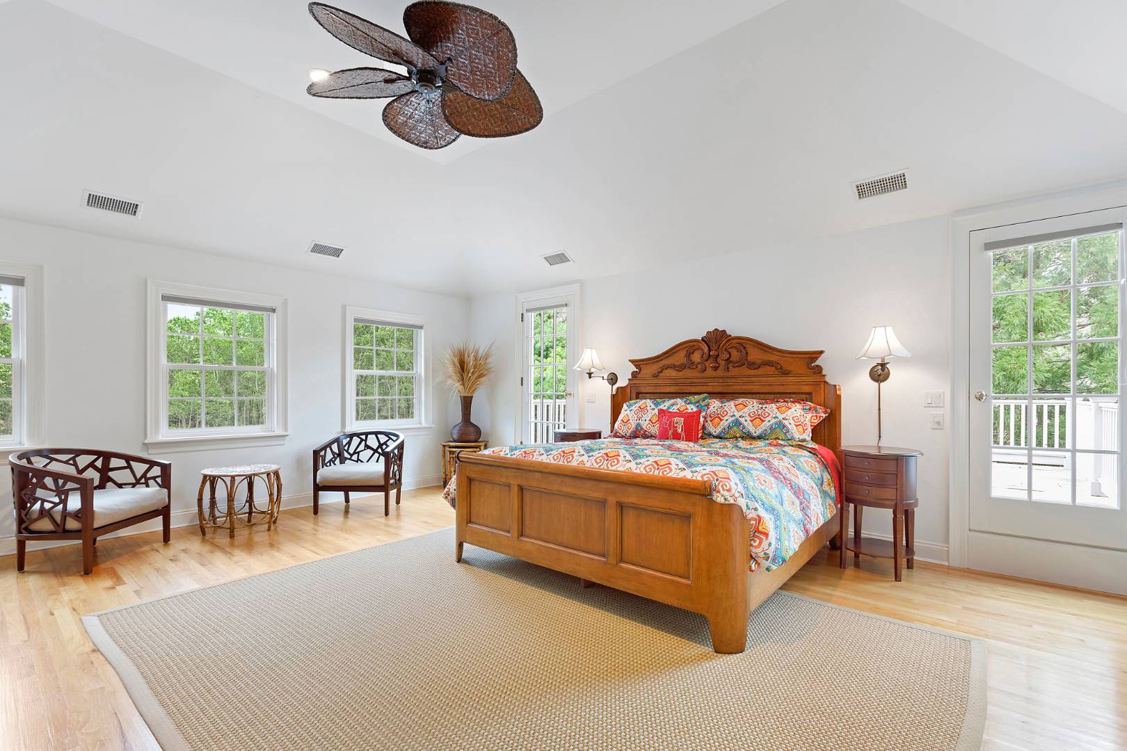33 Cedar Trail East Hampton, NY 11937 - Photo 19 of 30 a bedroom with a bed furniture and a window