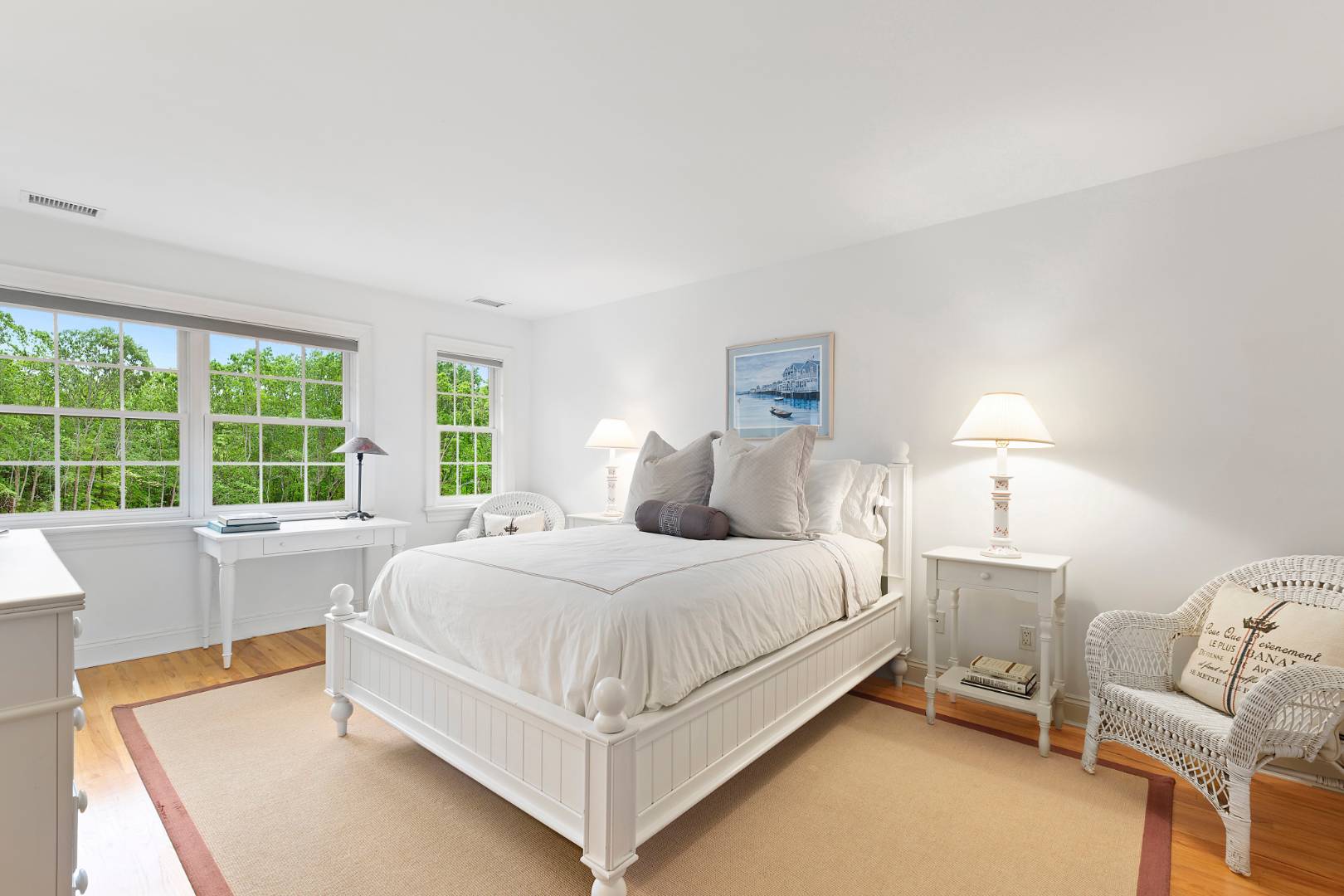 33 Cedar Trail East Hampton, NY 11937 - Photo 23 of 30 a bed room with a bed and a couch