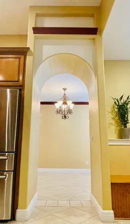a view of front door with wooden floor