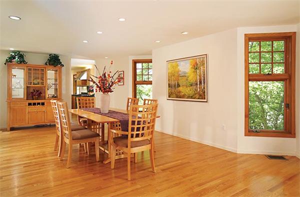 51 Dudley Road Newton, MA 02459 - Photo 4 of 12 a view of a dining room with furniture window and wooden floor