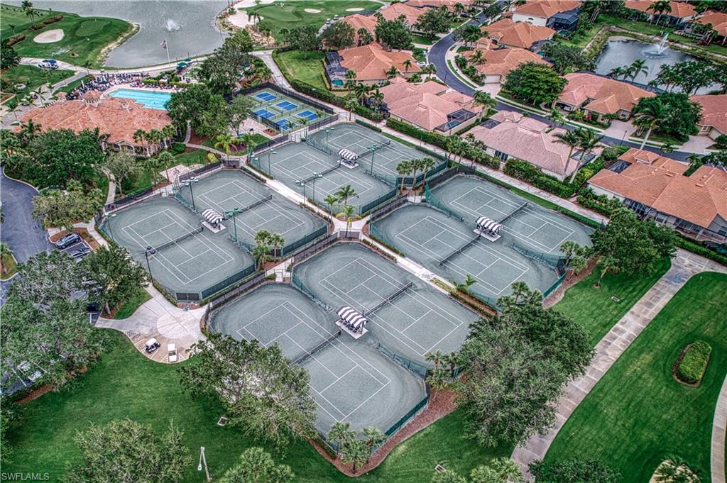 6017 Trophy Drive, Unit 603 Naples, FL 34110 - Photo 19 of 23 an aerial view of a house with a garden