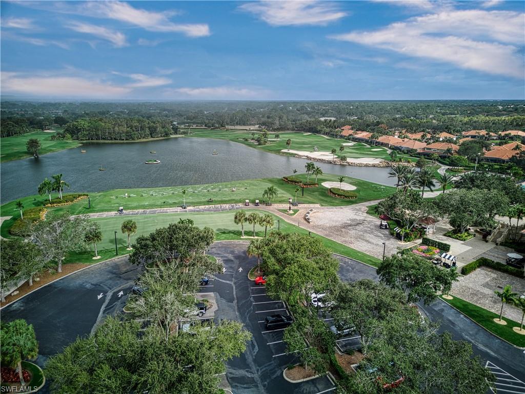 6017 Trophy Drive, Unit 603 Naples, FL 34110 - Photo 22 of 23 an aerial view of residential houses with outdoor space and lake view