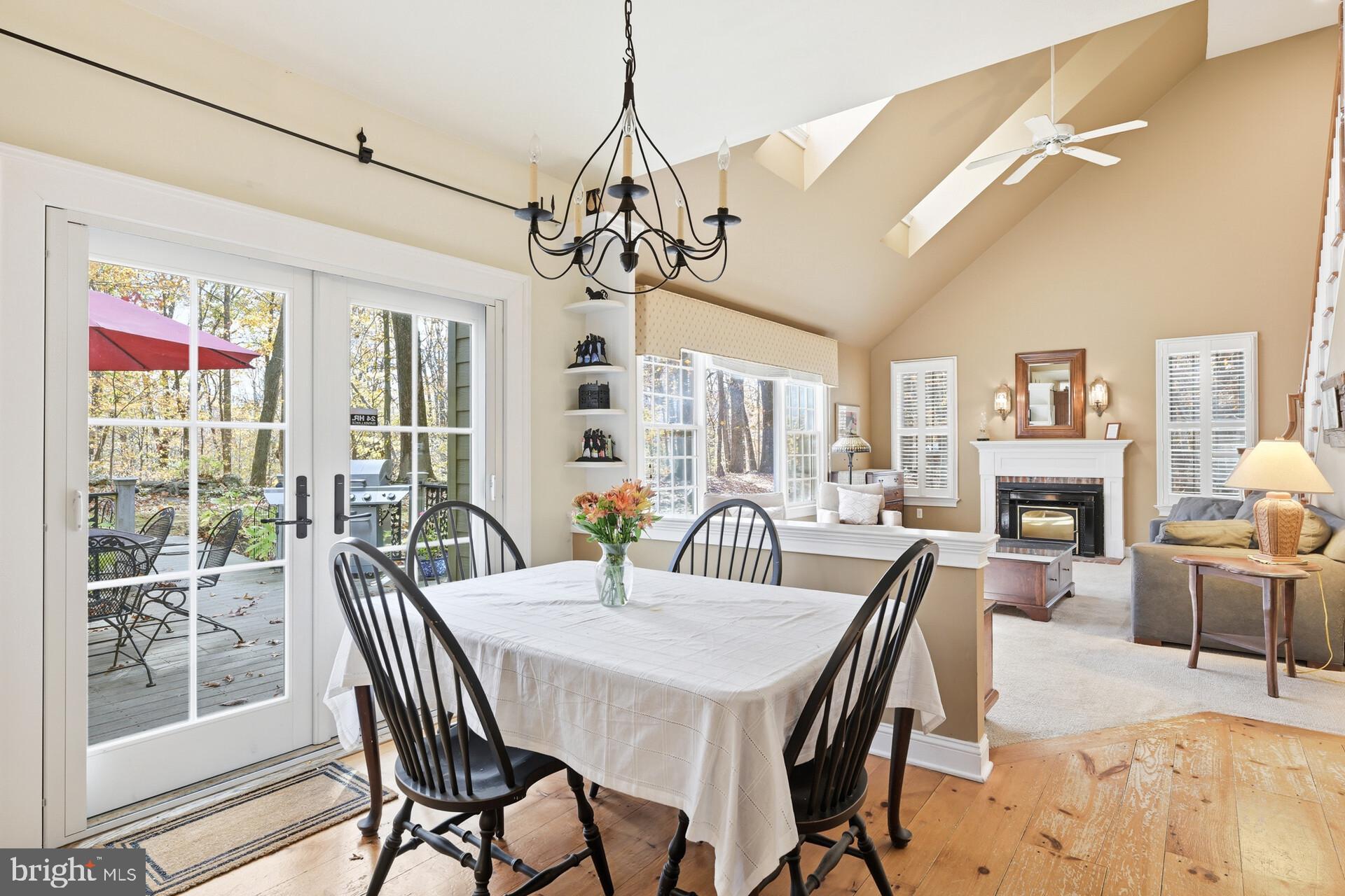 6950 Upper York Road New Hope, PA 18938 - Photo 60 of 60 a view of a dining room with furniture window and wooden floor