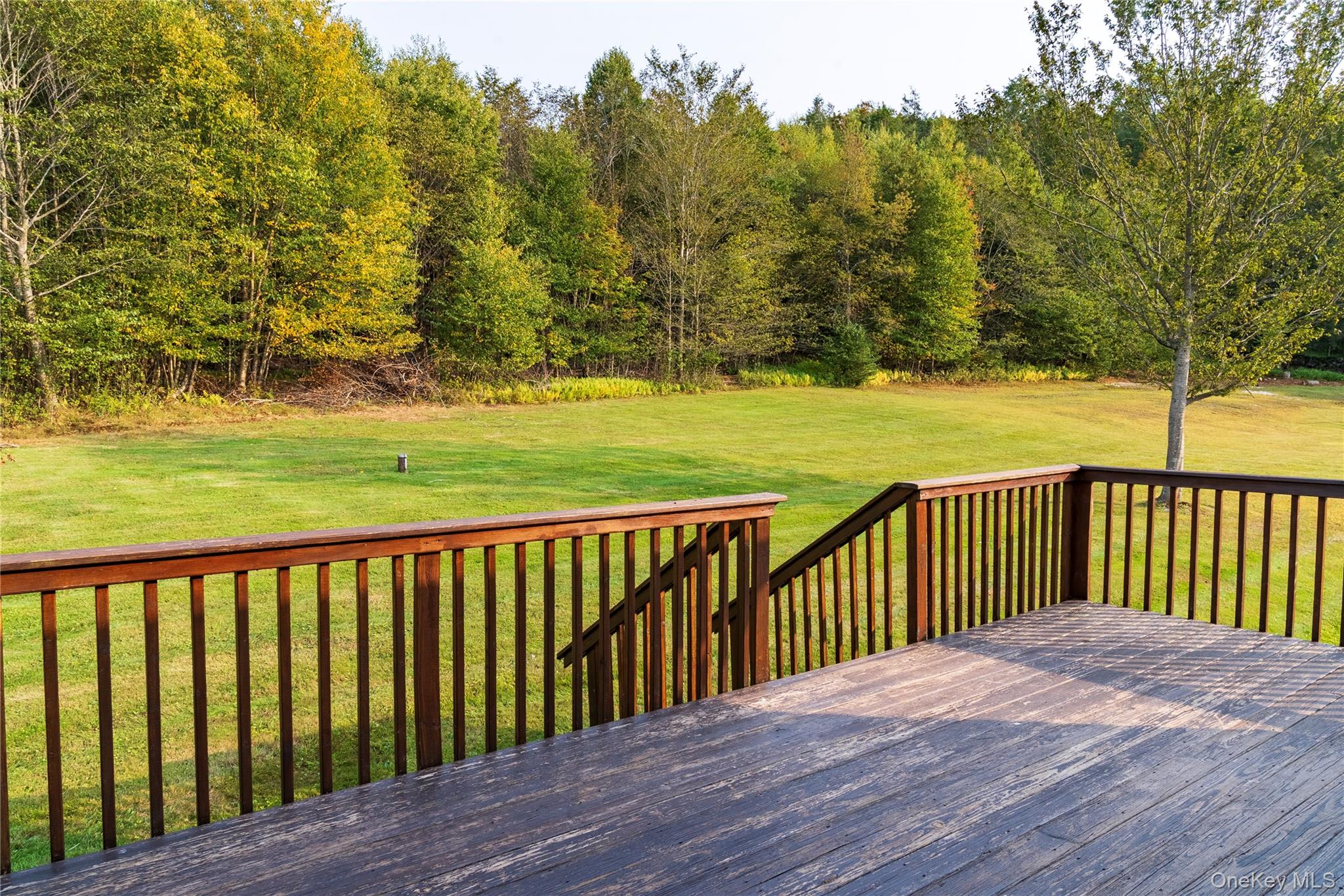 376 Wade Road Liberty, NY 12754 - Photo 26 of 26 Wooden deck with a lawn