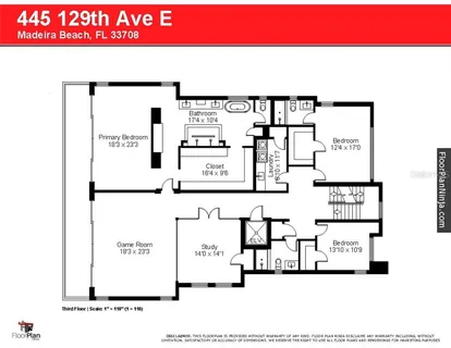 $6,700,000 | 445 129th Avenue East, Madeira Beach, FL 33708