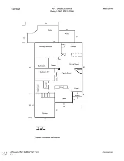 $410,000 | 4917 Delta Lake Drive, Raleigh, NC 27612