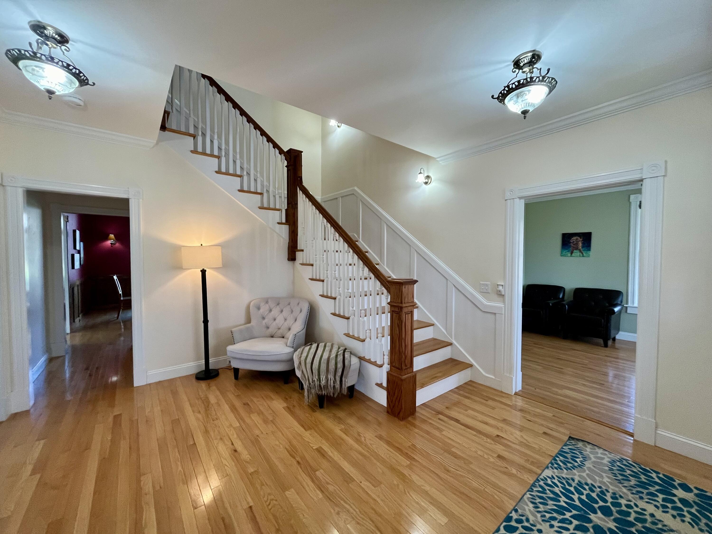 2 Mountain Avenue Bar Harbor, ME 04609 - Photo 12 of 35 First Floor Foyer/Formal Main Entry