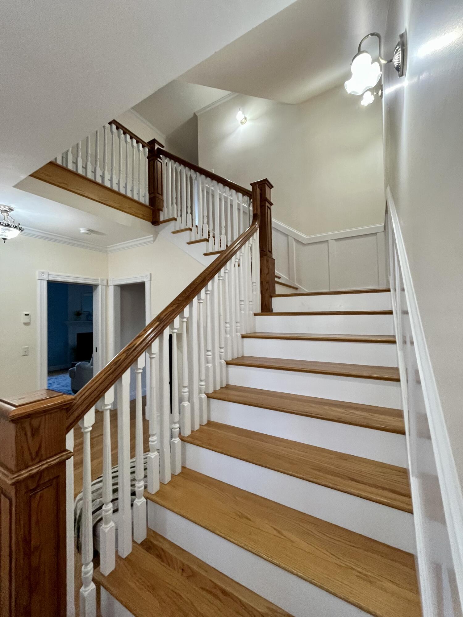 2 Mountain Avenue Bar Harbor, ME 04609 - Photo 13 of 35 First Floor Foyer & Main Staircase