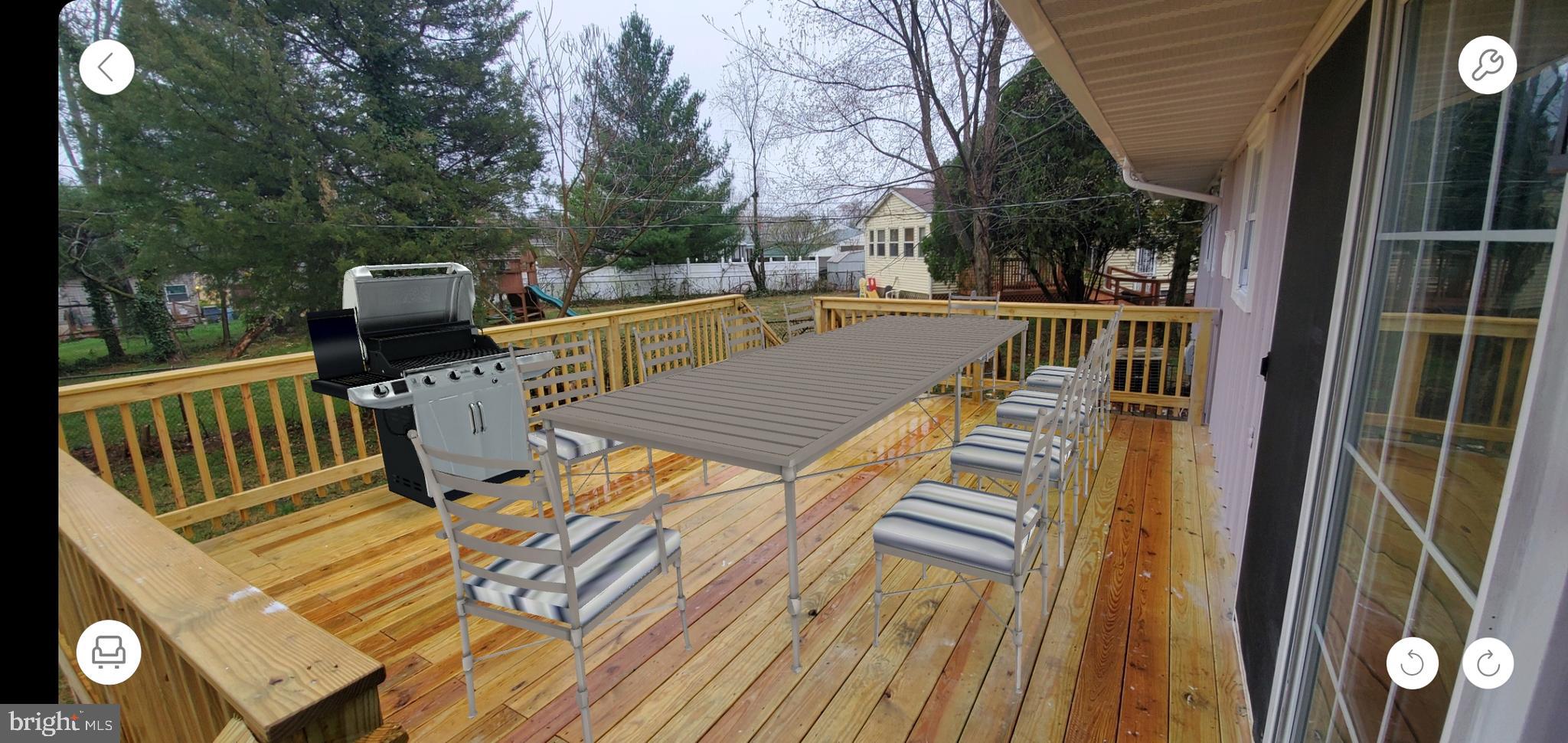 3101 Rheims Road Baltimore, MD 21244 - Photo 9 of 9 Oversized deck