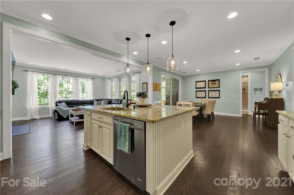 1033 Emory Lane Fort Mill, SC 29708 - Photo 10 of 48 a view of living room with furniture and wooden floor