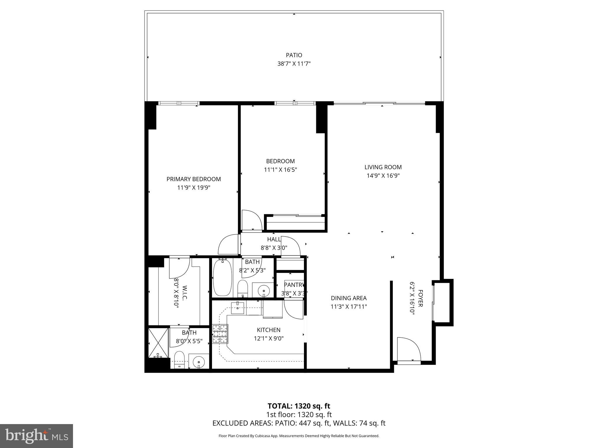 3001 Veazey Street Northwest, Unit 116 Washington, DC 20008 - Photo 24 of 40 a picture of a floor plan