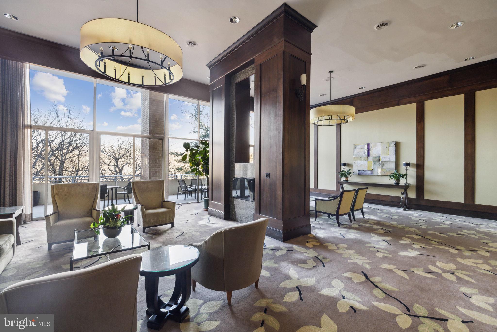 3001 Veazey Street Northwest, Unit 116 Washington, DC 20008 - Photo 28 of 40 a view of a dining room with furniture window and outside view