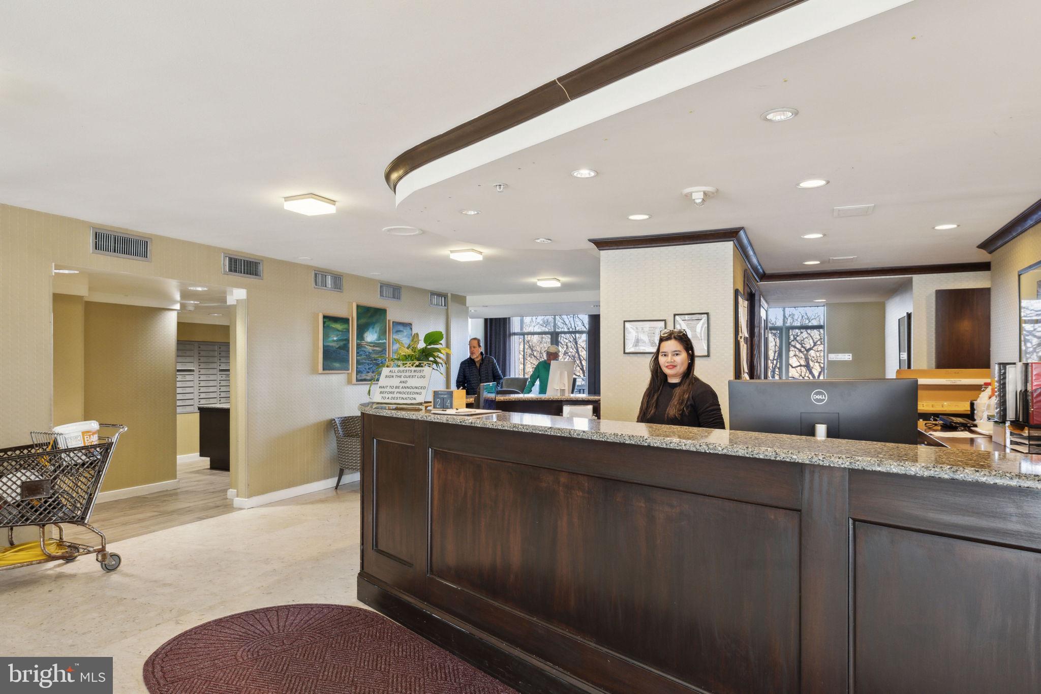3001 Veazey Street Northwest, Unit 116 Washington, DC 20008 - Photo 31 of 40 a kitchen with counter top space a sink and appliances
