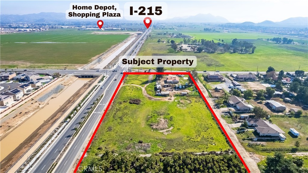 26041 Murrieta Road Menifee, CA 92585 - Photo 2 of 11 1 - 4 Acres Ground Lease Available in Menifee