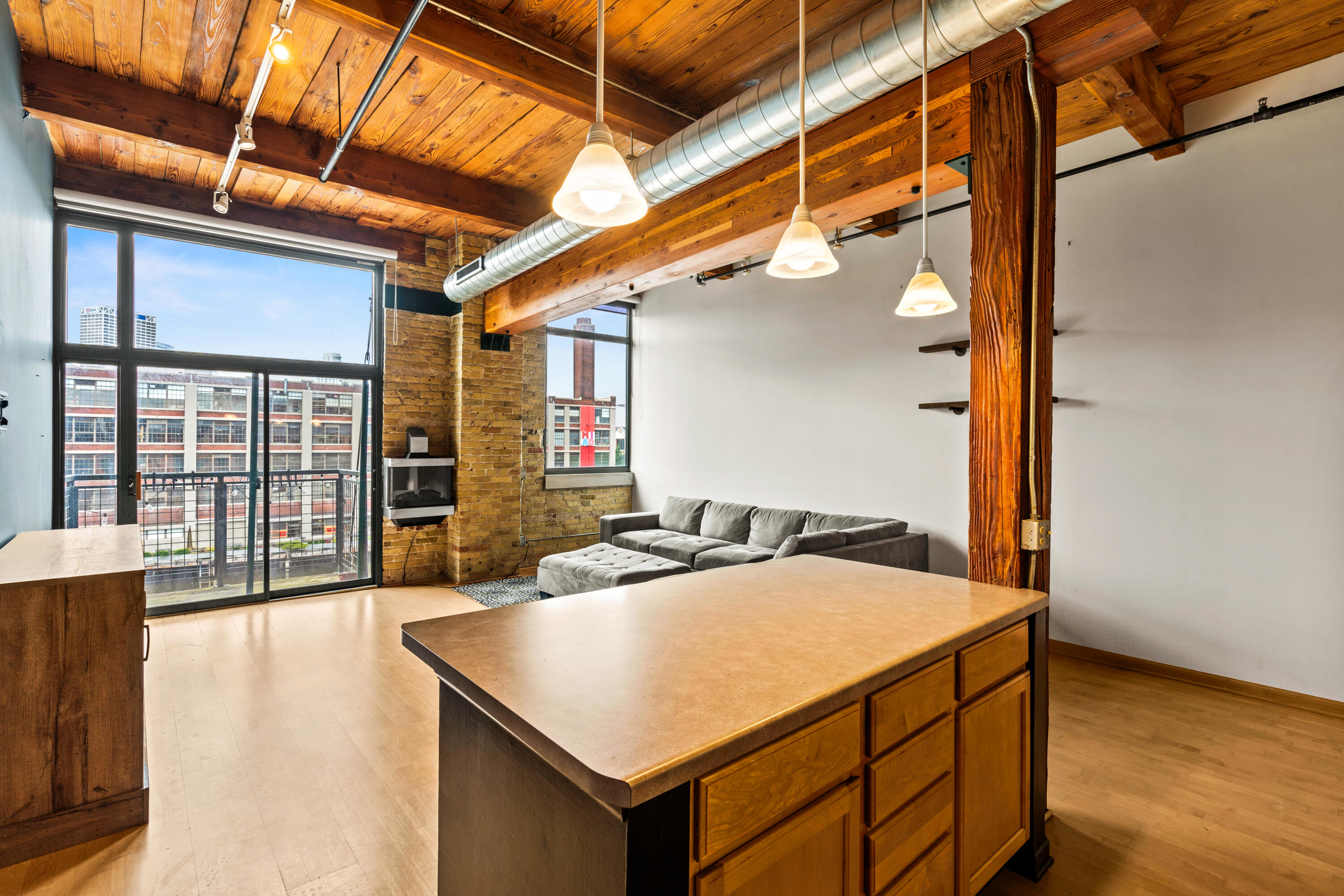 200 South Water Street, Unit 307 Milwaukee, WI 53204 - Photo 6 of 19 Living/Kitchen