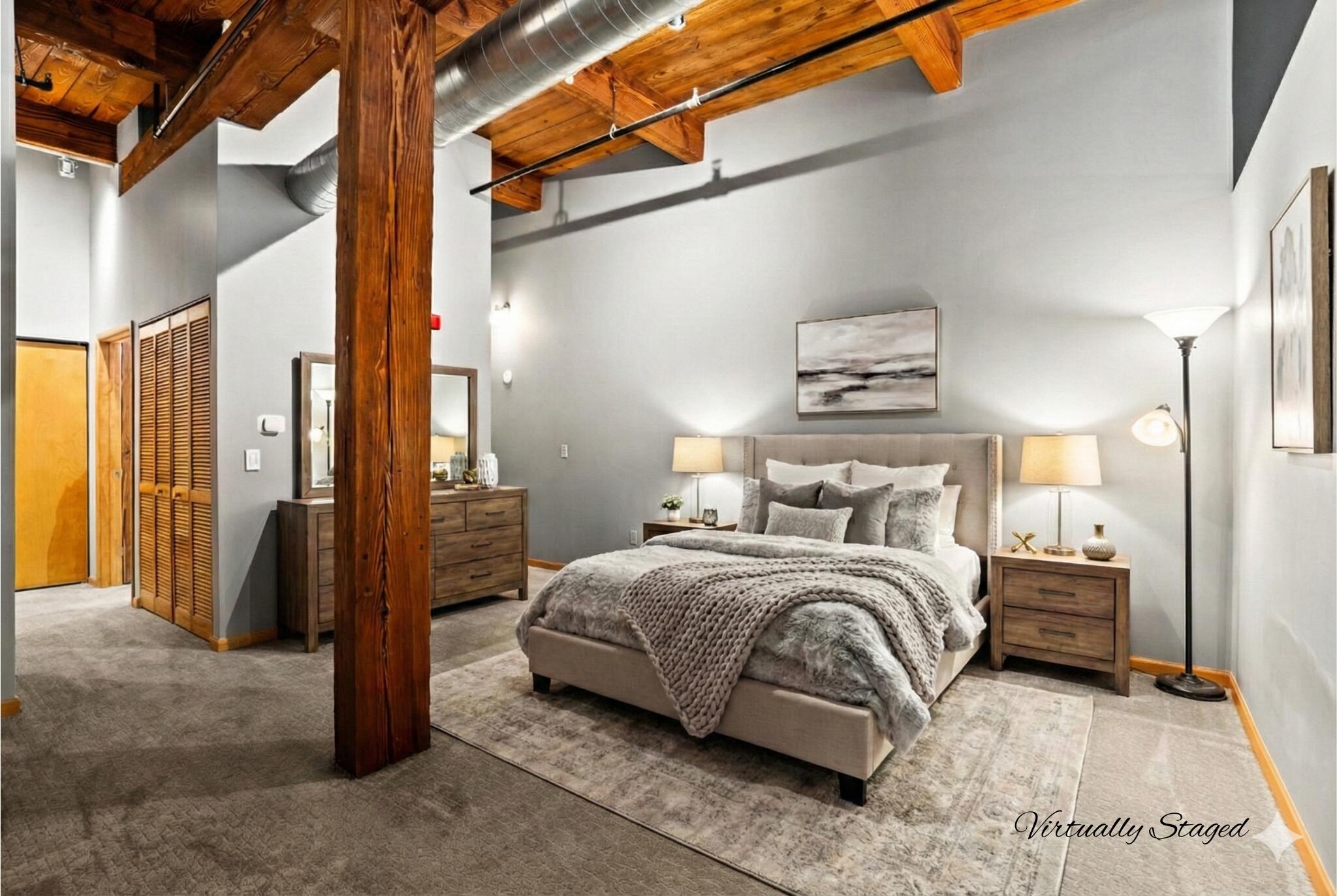 200 South Water Street, Unit 307 Milwaukee, WI 53204 - Photo 7 of 19 Primary BR Staged