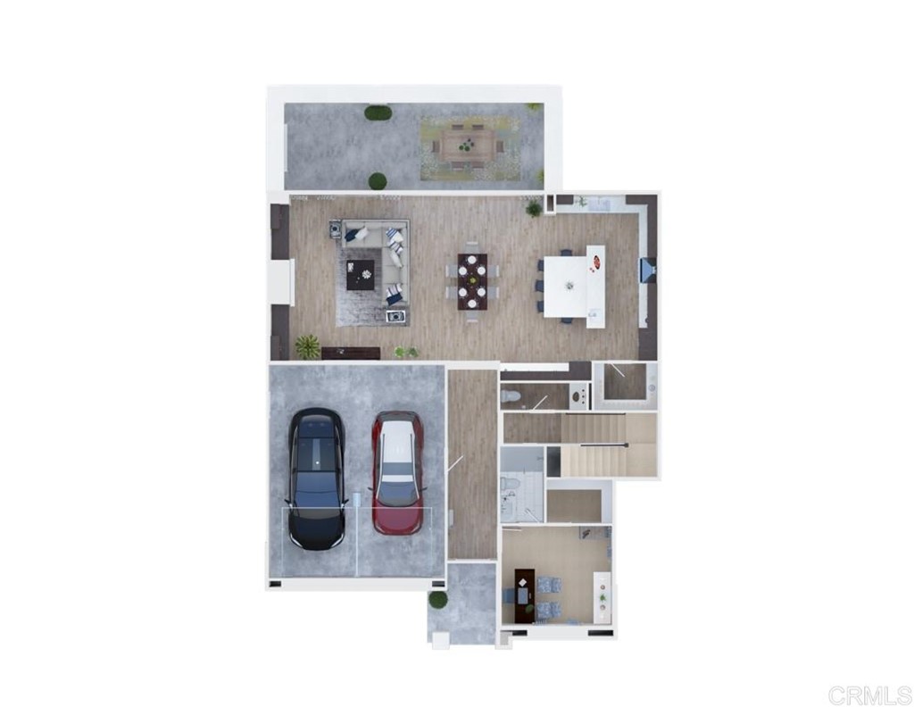 5140 Lighthouse Bend San Diego, CA 92130 - Photo 22 of 24 a bathroom with a sink and a mirror