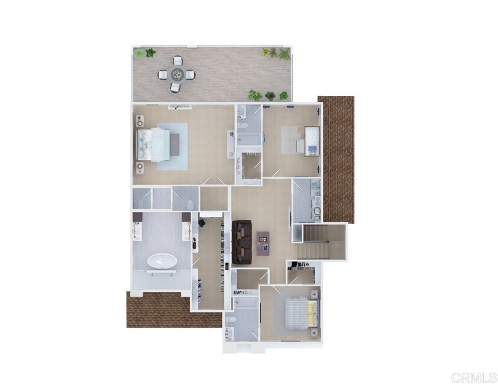 5140 Lighthouse Bend San Diego, CA 92130 - Photo 23 of 24 an aerial view of a house