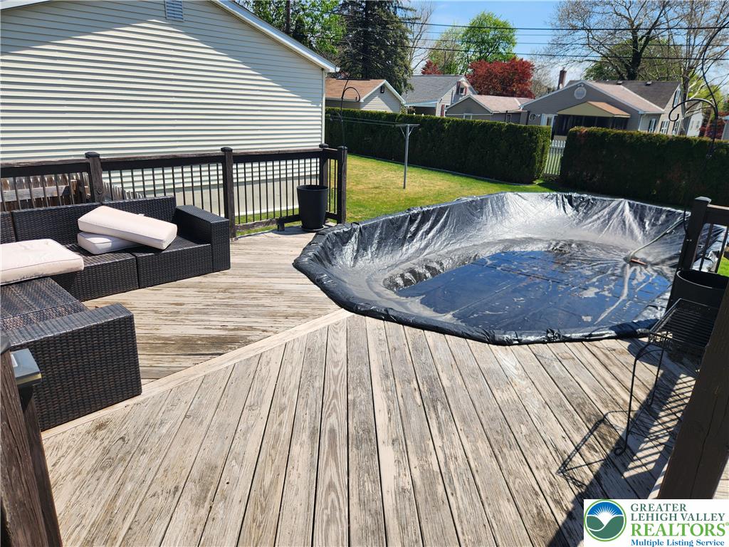 18 George Avenue Nazareth, PA 18064 - Photo 11 of 15 swimming pool view with a seating space