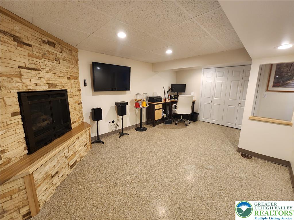 18 George Avenue Nazareth, PA 18064 - Photo 6 of 15 a living room with furniture and a flat screen tv