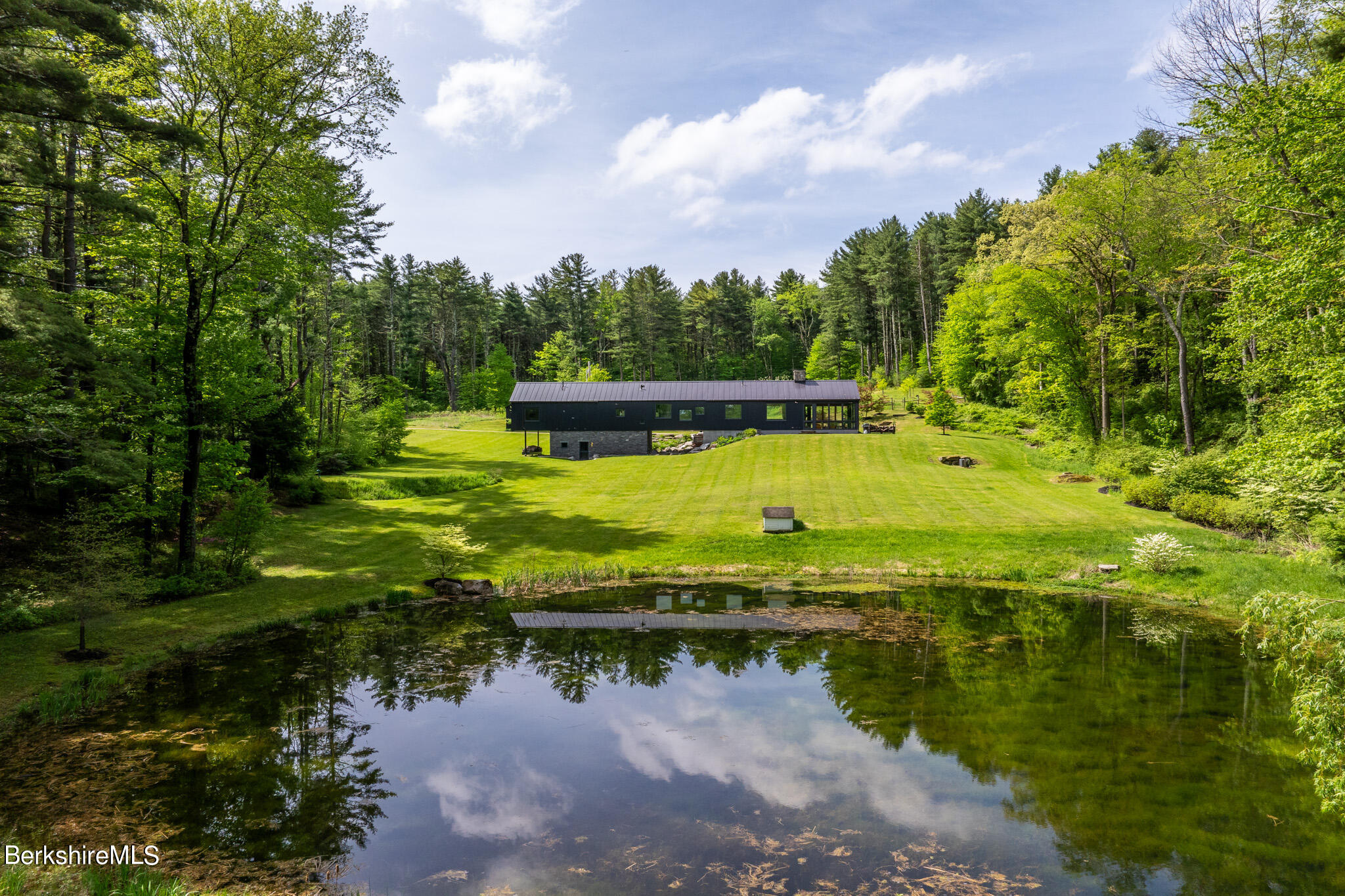 403 South Undermountain Road Sheffield, MA 01257 - Photo 34 of 46 View from Pond