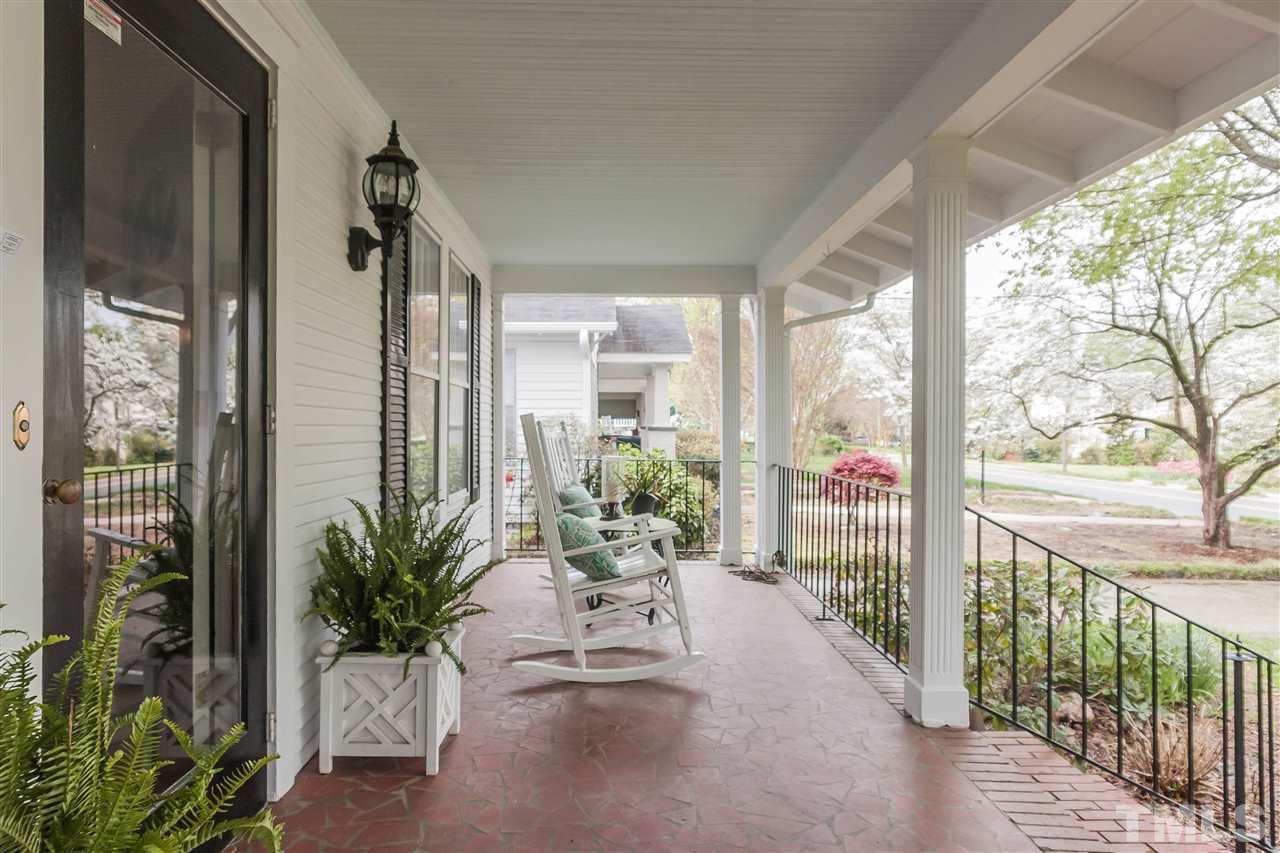 105 West Whitaker Mill Road Raleigh, NC 27608 - Photo 3 of 20 a view of a balcony with potted plants