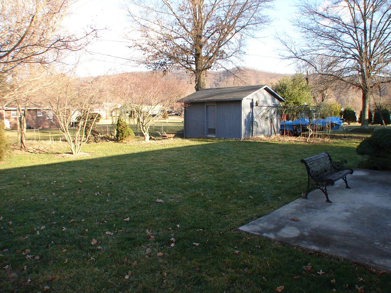 136 Rakes Drive Shawsville, VA 24162 - Photo 15 of 15 Shed in Back Yard