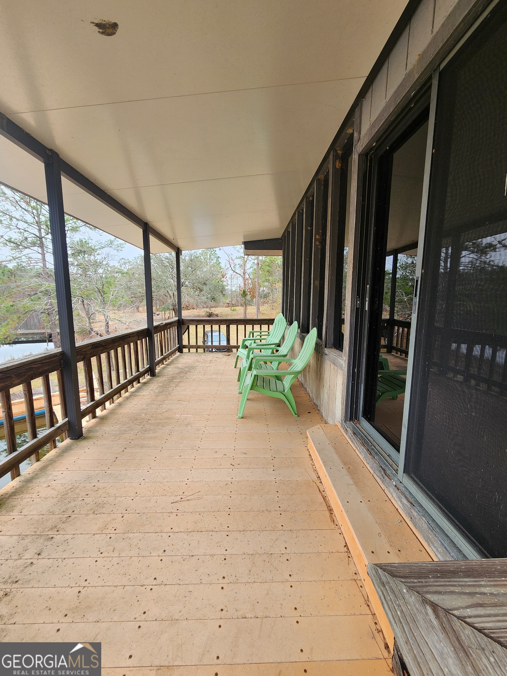 0 Hammond Powell Road Hazlehurst, GA 31539 - Photo 17 of 45 a view of balcony with wooden floor