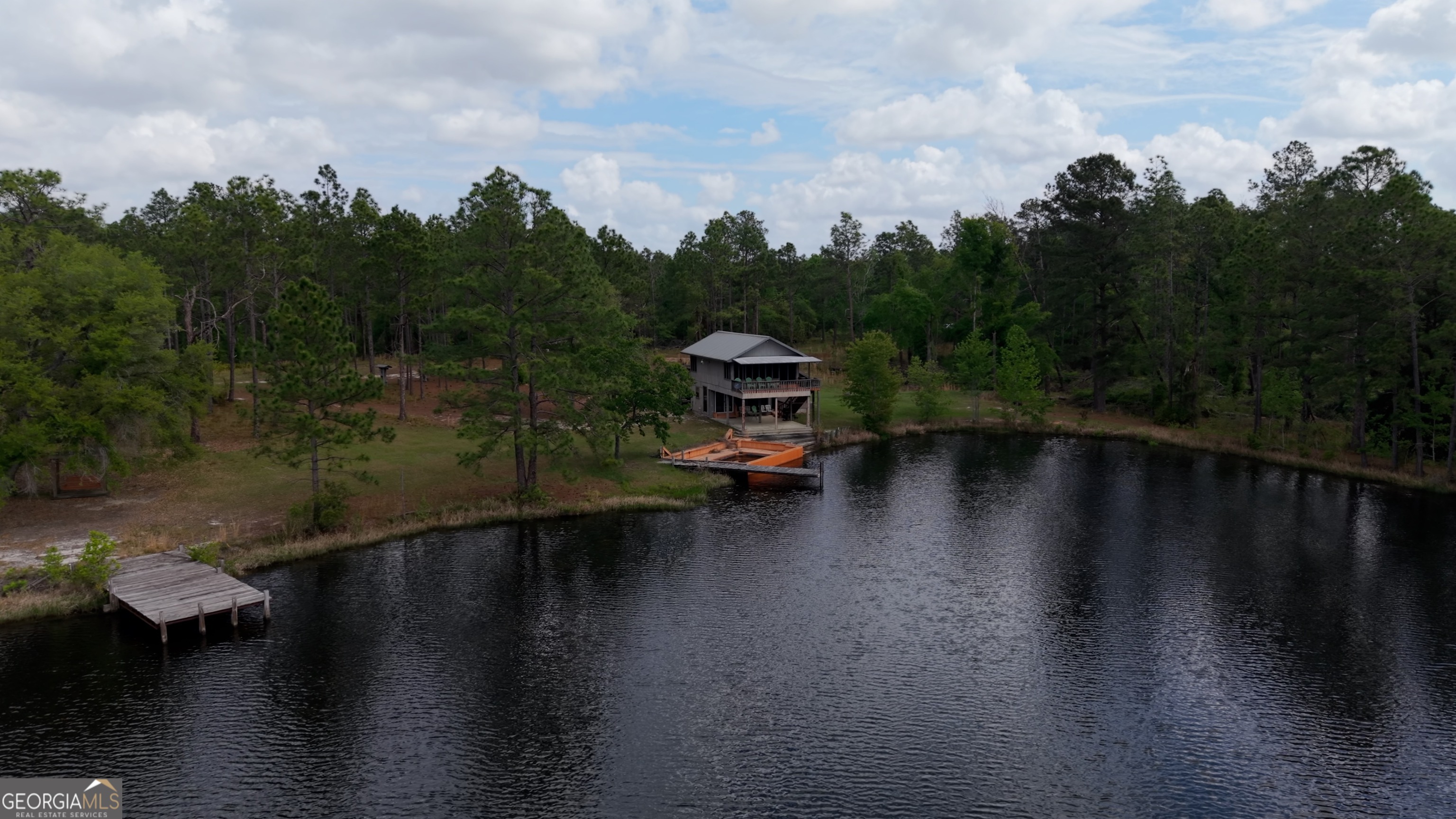 0 Hammond Powell Road Hazlehurst, GA 31539 - Photo 40 of 45 a view of a lake with balcony