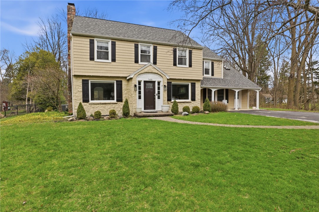 146 East Brook Road Pittsford, NY 14534 - Photo 2 of 41 Exterior front