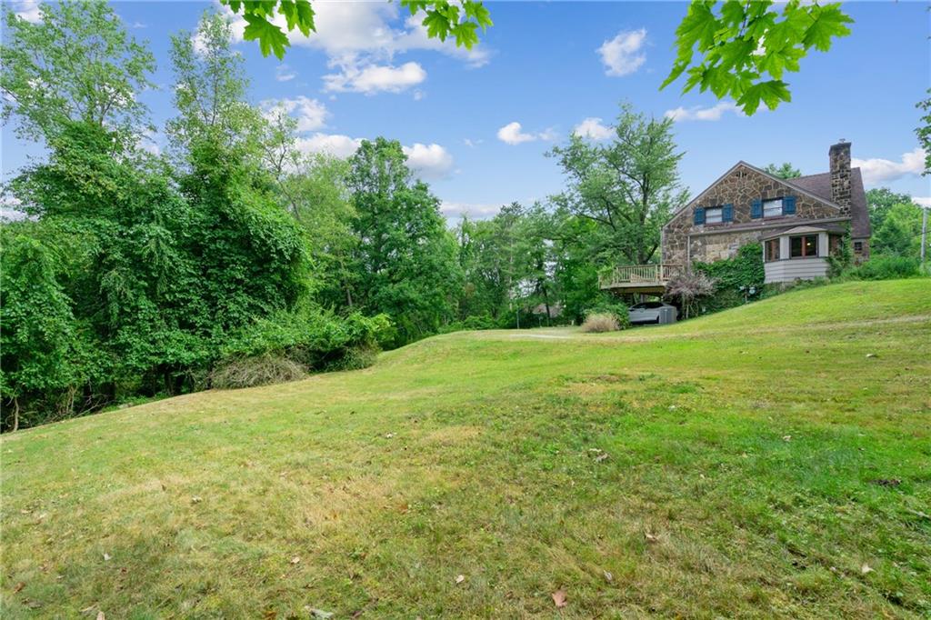 715 Old Mill Road Pittsburgh, PA 15238 - Photo 36 of 46 View from the side yard towards the house