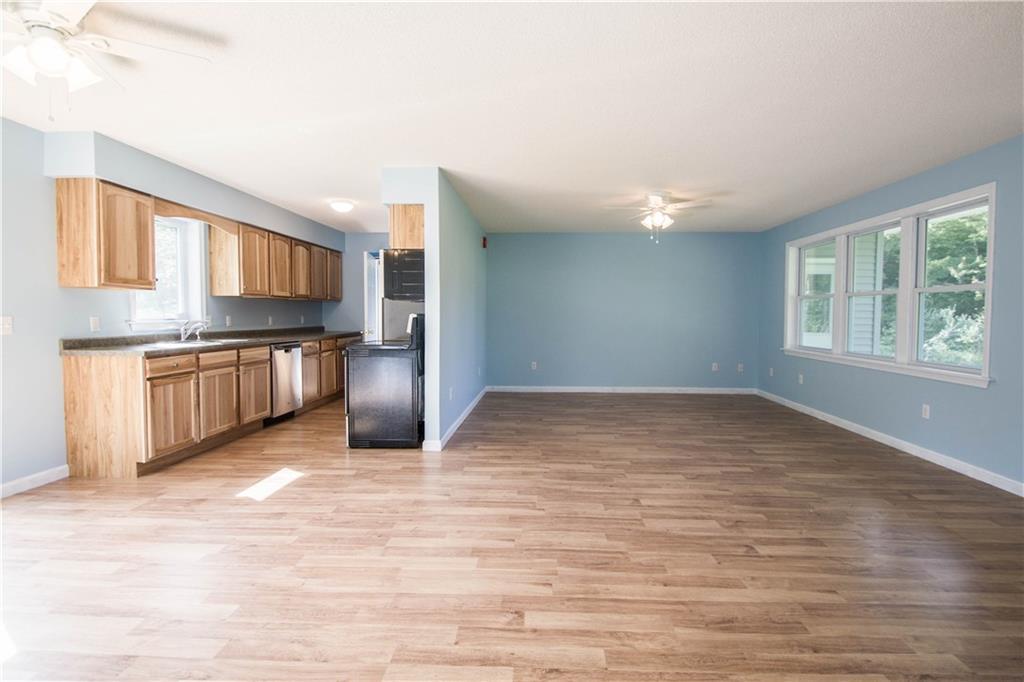 248 Country Club Road Oakland, ME 04963 - Photo 10 of 25 Open concept Kitchen, living room...