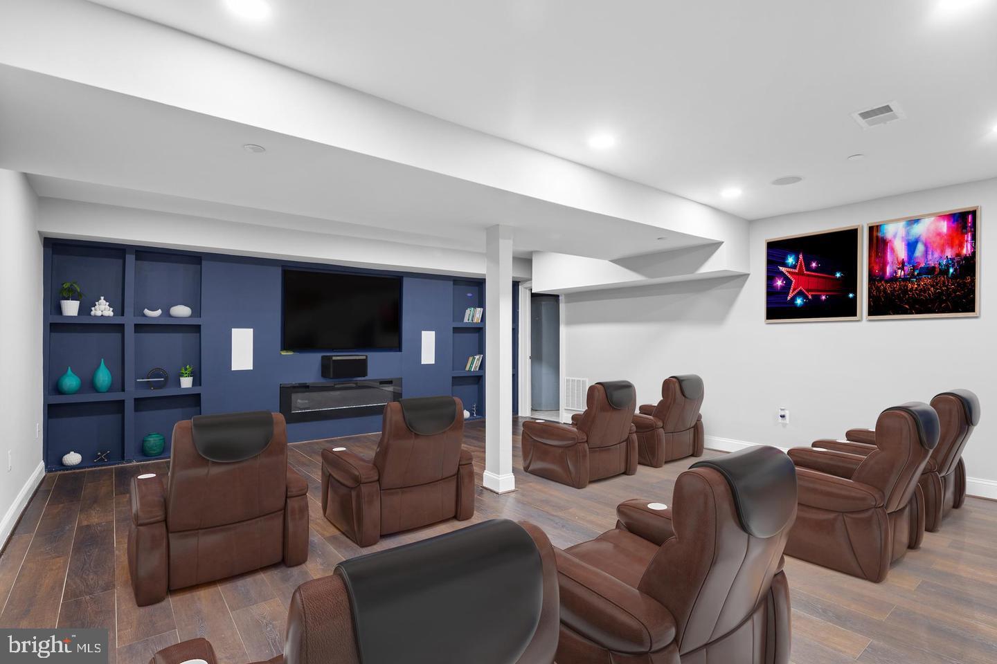 2683 Walston Road Mount Airy, MD 21771 - Photo 38 of 62 Modern home theater for ultimate relaxation.