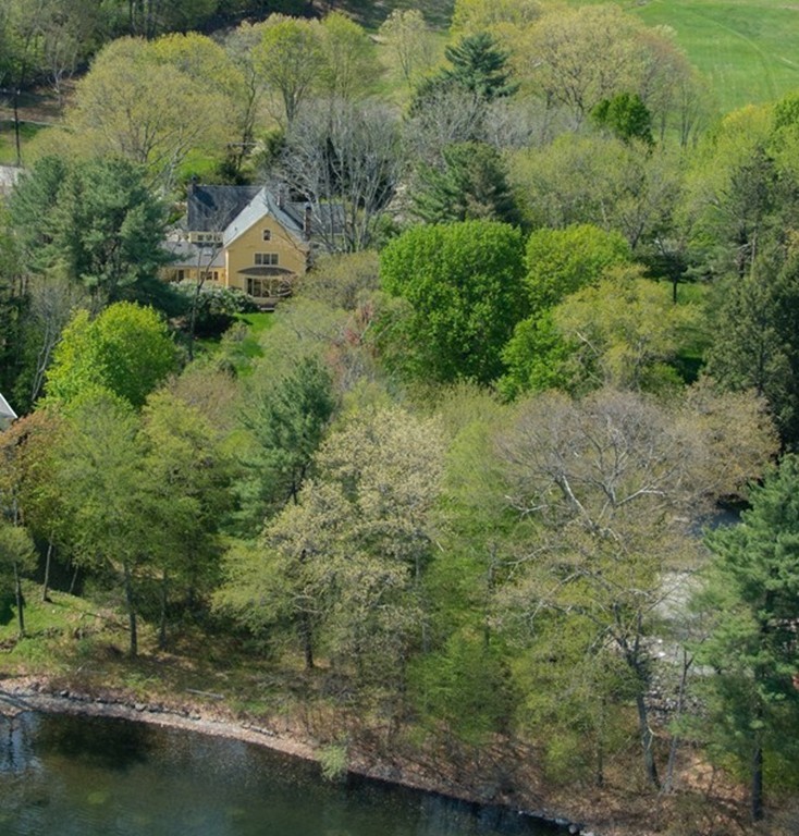 61 Sandy Pond Road Lincoln, MA 01773 - Photo 27 of 28 a view of a house with a yard