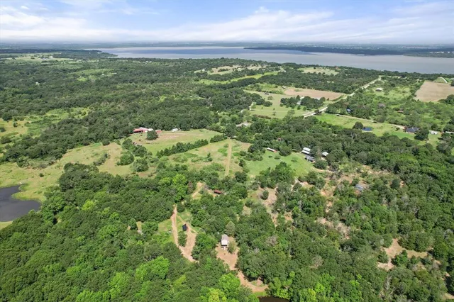 a view of a yard with an outdoor space