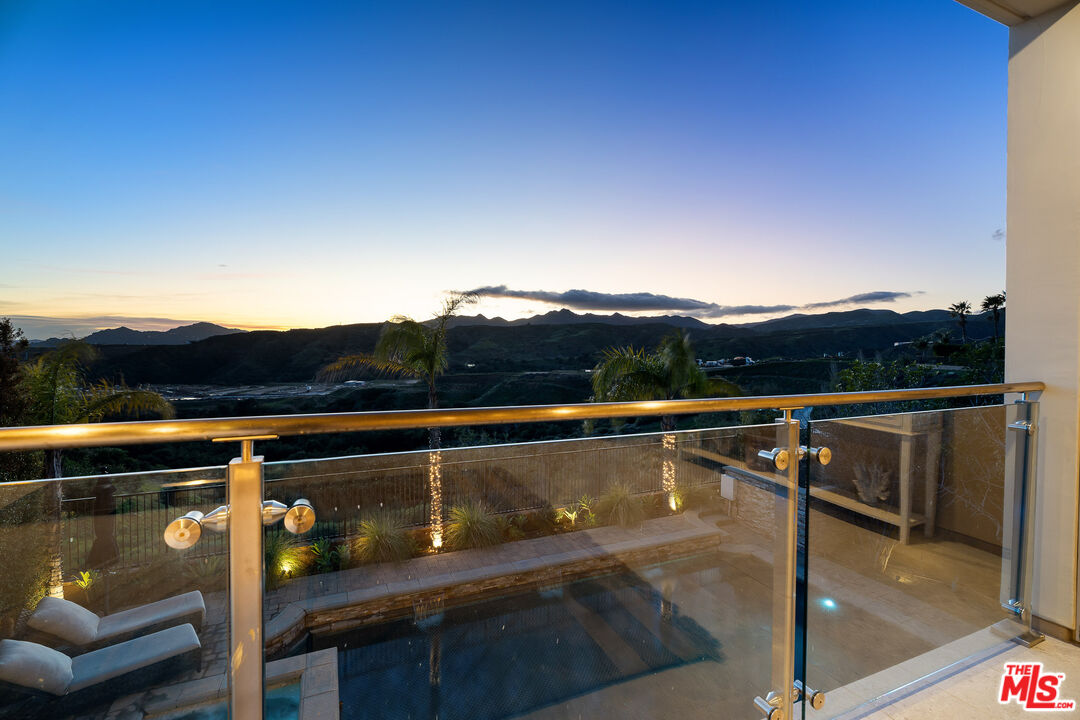 12015 North Ricasoli Way Porter Ranch, CA 91326 - Photo 41 of 68 a view of balcony with furniture