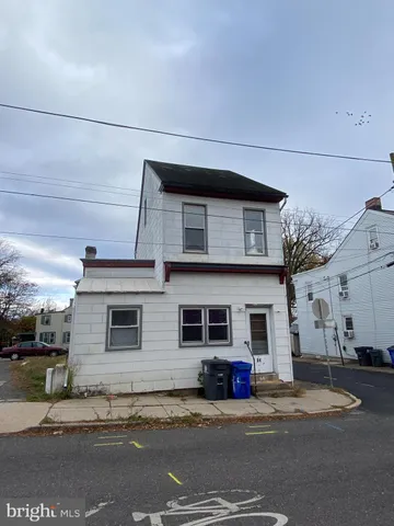 a view of a house with a large space