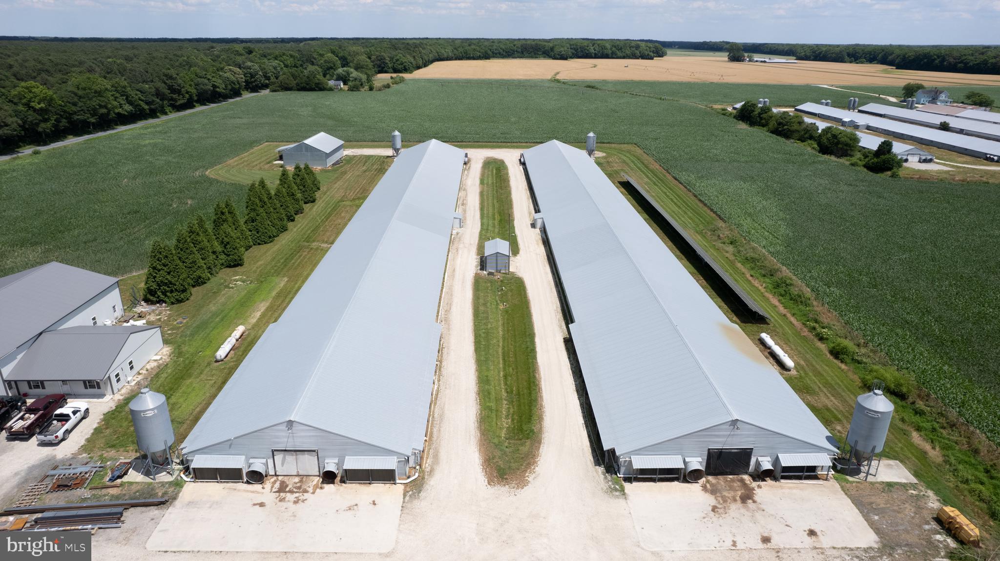 5405 Wesley Road Rhodesdale, MD 21659 - Photo 12 of 18 an aerial view of a house