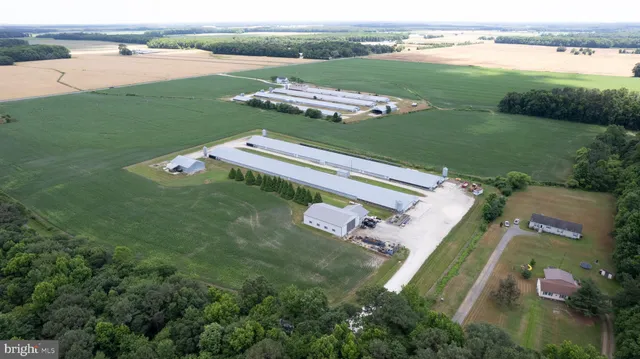 an aerial view of a house with a lake view