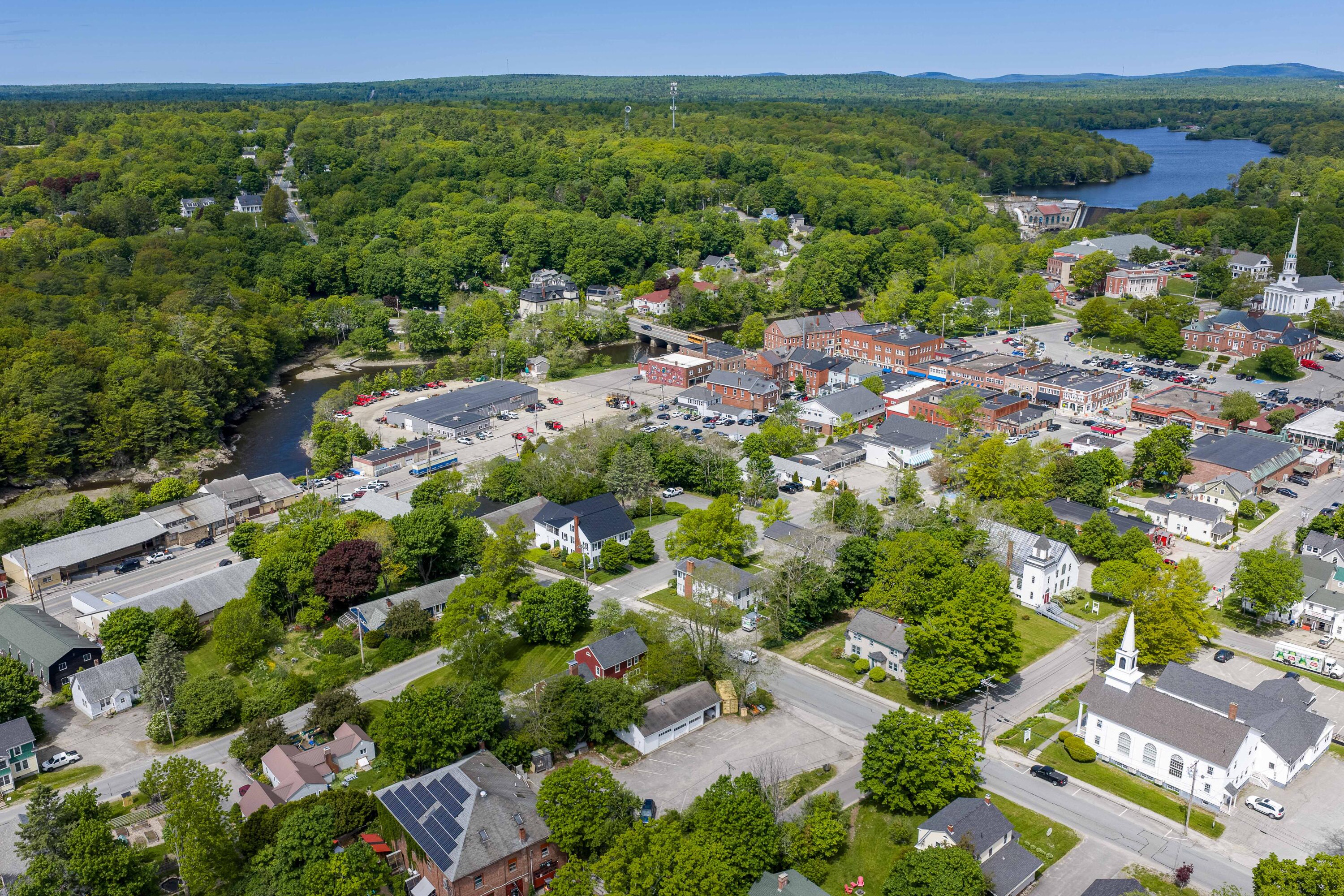 24 Pine Street Ellsworth, ME 04605 - Photo 7 of 31 Aerial 3