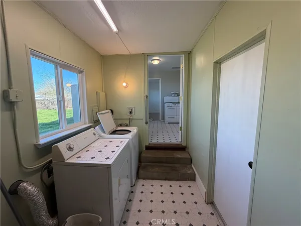 a view of washer and dryer