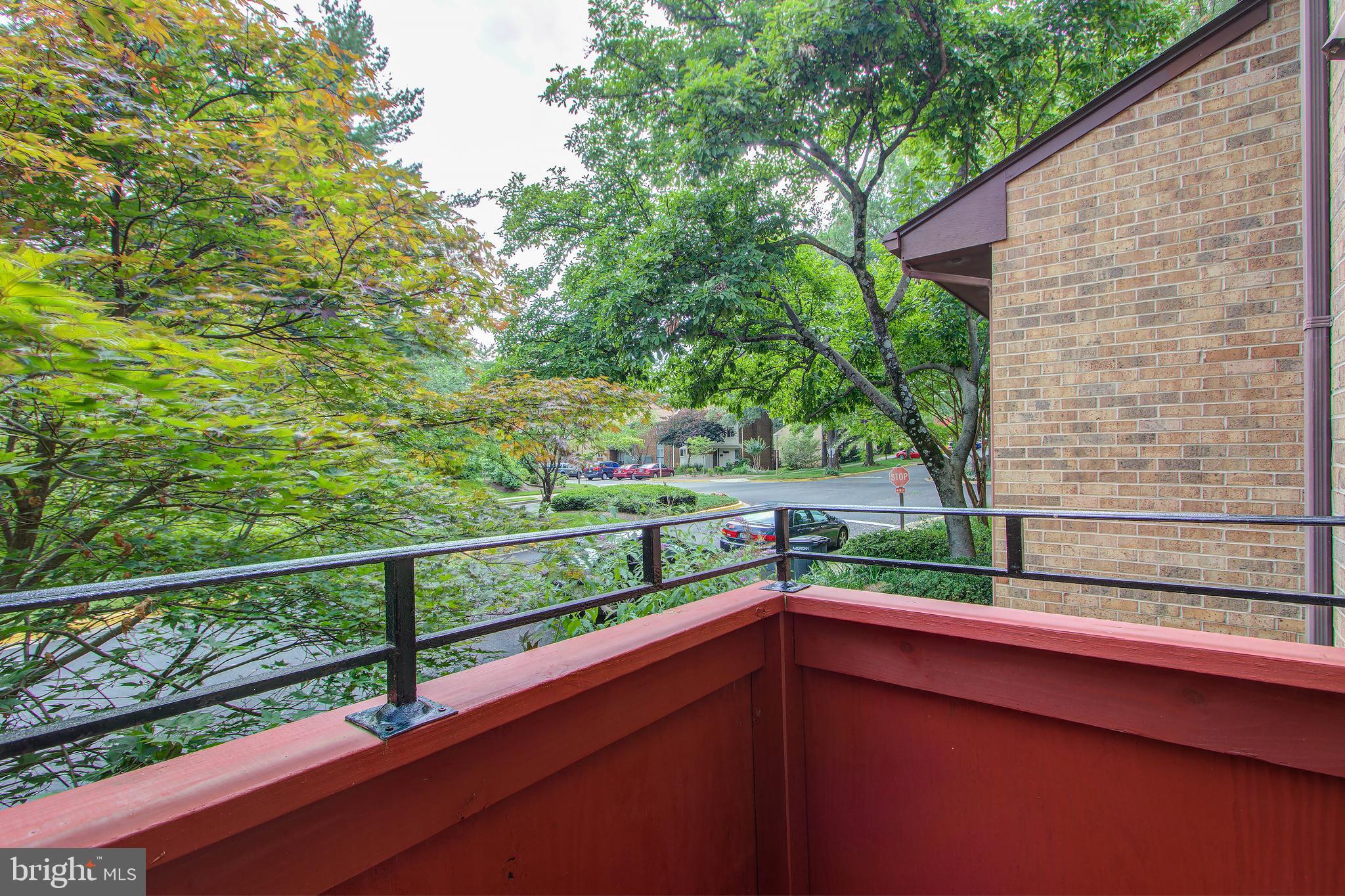 11024 Saffold Way Reston, VA 20190 - Photo 15 of 50 a view of a balcony with an outdoor space