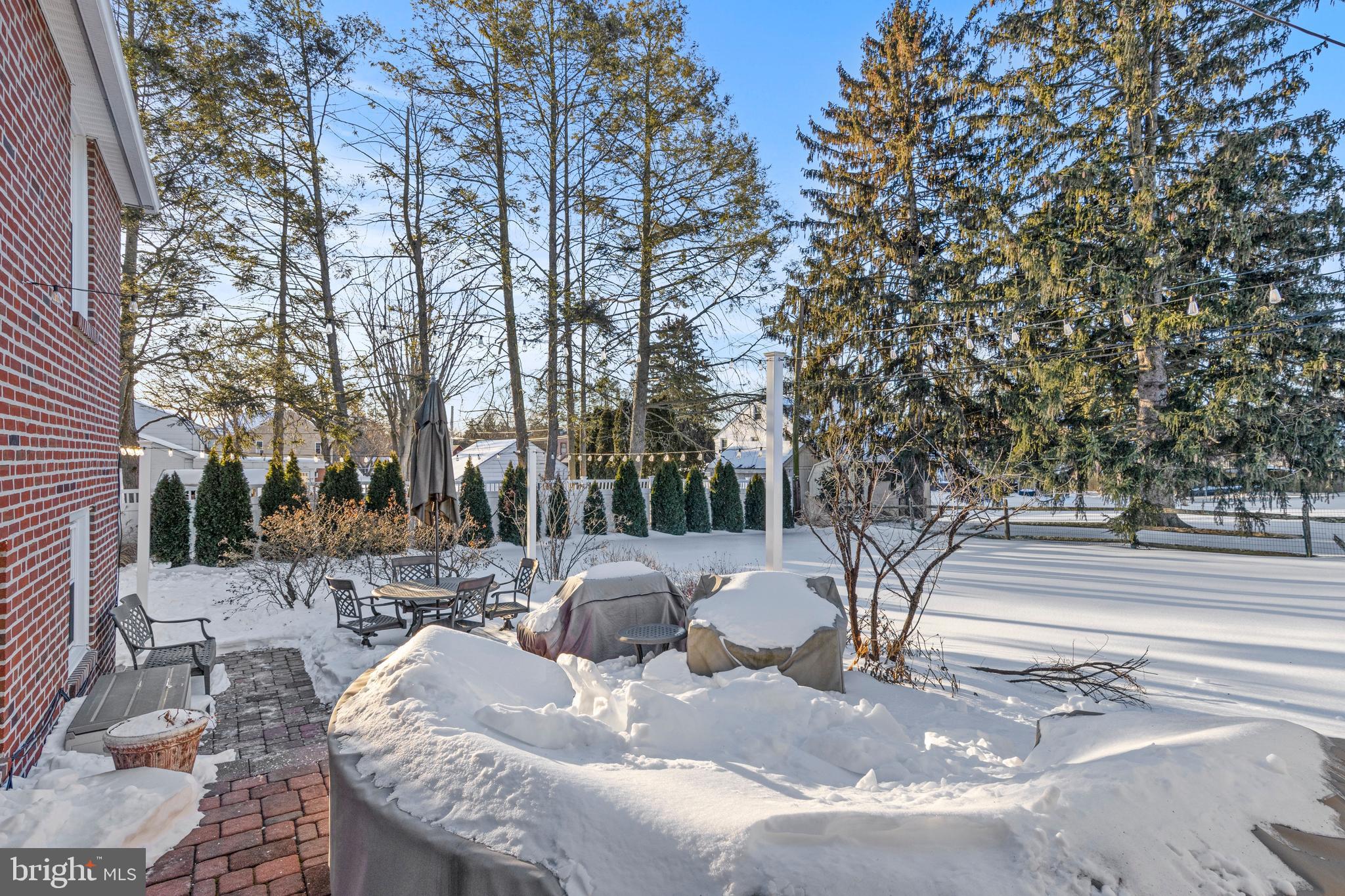 302 Governors Drive Wallingford, PA 19086 - Photo 33 of 38 Large bi-level paver patio