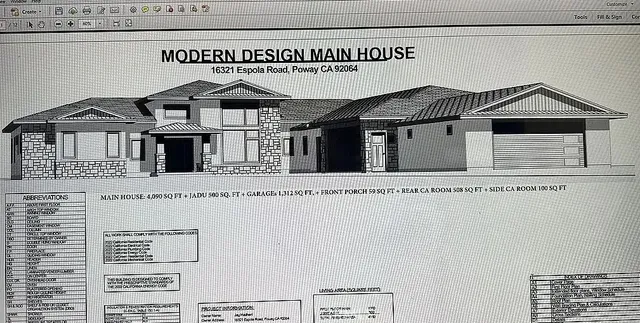 a view of a roof deck