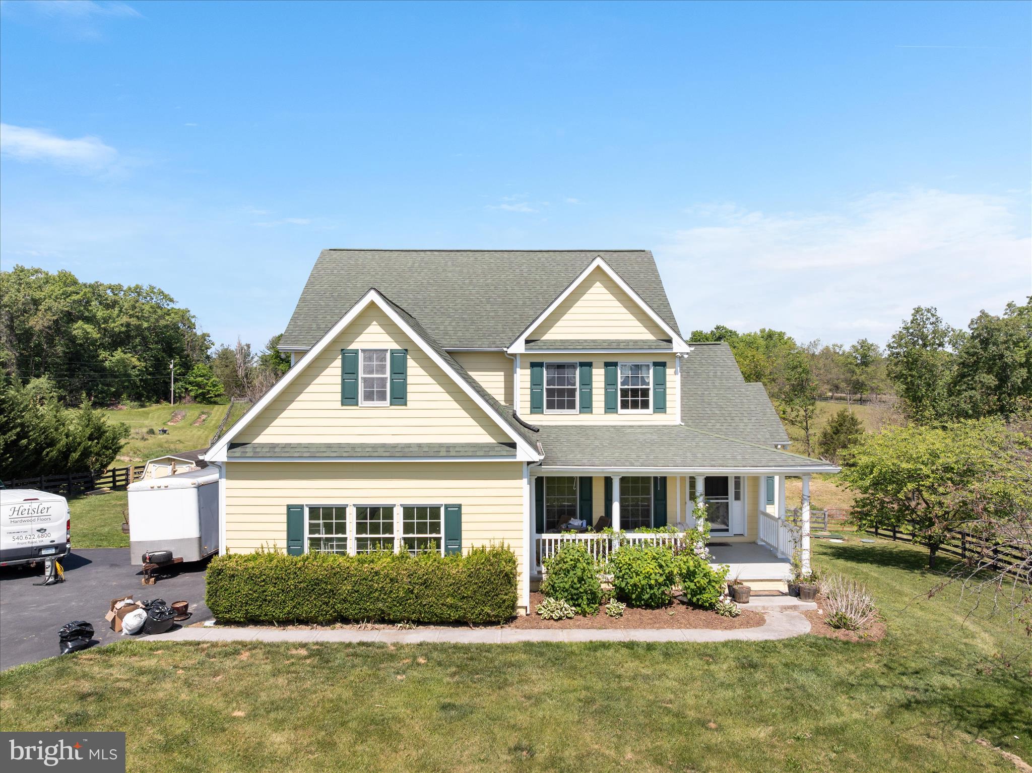 1200 Salem Church Road Stephens City, VA 22655 - Photo 49 of 69 a front view of a house with a yard