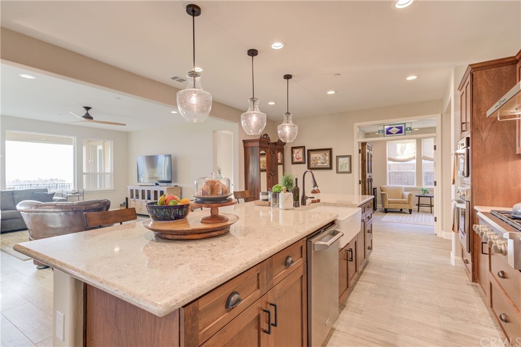 1582 Eucalyptus Road Nipomo, CA 93444 - Photo 26 of 62 a large kitchen with a counter space