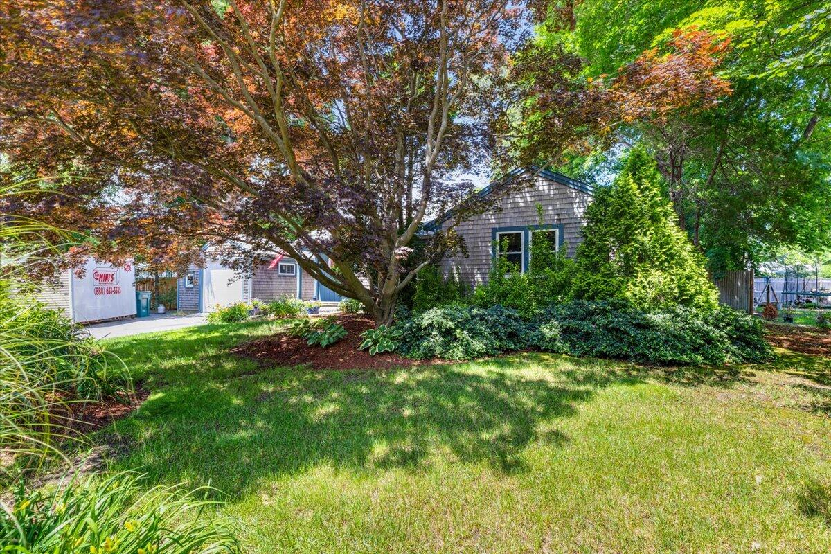 6 Great Marsh Road Centerville, MA 02632 - Photo 3 of 33 a front view of a house with a yard