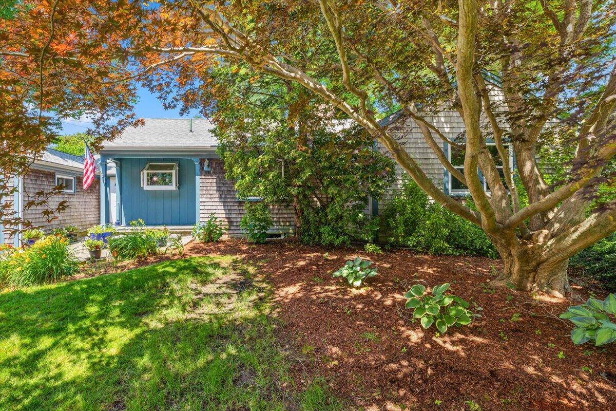 6 Great Marsh Road Centerville, MA 02632 - Photo 7 of 33 a front view of a house with a yard